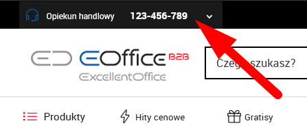 Twój opiekun handlowy Excellent Office B2B