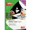 Papier fotograficzny APLI Glossy Laser A4 160g błyszczacy (100ark) 