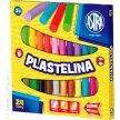 Plastelina szkolna ASTRA 24 kolory 