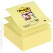 Karteczki samoprzylepne 3M Post-it Z-Notes XL Żółte linia, 101 x 101mm, 5 x 90 karteczek 