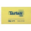 Karteczki samoprzylepne Tartan, żółte, 76x127mm, 100 karteczek 