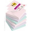 Karteczki samoprzylepne 3M Post-it® Super Sticky Z-Notes Soulful 76x76mm 6 x 90 karteczek 