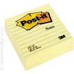 Karteczki samoprzylepne 3M Post-it XL, żółte, w linię, 101x101mm, 300 karteczek 