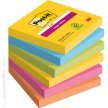 Karteczki samoprzylepne 3M Post-it® Super Sticky Carnival 76x76mm 6 x 90 karteczek 