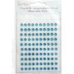 Kryształki samoprzylepne DALPRINT 6mm Turquoise (100szt.) 