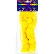 Pompony akrylowe DALPRINT żółte (24szt) 