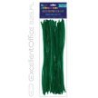 Druciki kreatywne DALPRINT 30cm ciemno-zielone (25szt) 