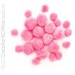 Pompony akrylowe DALPRINT różowe (24szt) 