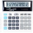 Kalkulator biurowy DONAU TECH K-DT4126-09, 12-cyfr, 156x152x28mm, biały 