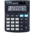 Kalkulator biurowy DONAU TECH K-DT4081-01, 8-cyfr, 134x104x17mm, czarny 