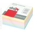Kostka papierowa DOX 85*85/40mm kolorowa klejona 