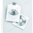 Koperta na CD z okienkiem (100szt) biała 