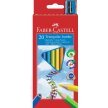 Kredki ołówkowe FABER CASTELL JUMBO trójkątne, 20 kolorów 