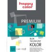 Blok techniczny HAPPY COLOR PREMIUM A4/10k, 220g, kolorowy 