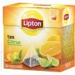 Herbata LIPTON - Piramidki Owoce cytrusowe (20szt) 