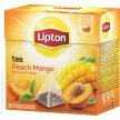Herbata LIPTON - Piramidki Mango-Brzoskwinia (20szt) 
