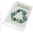 Folder groszkowy ESSELTE Recycled Premium A4 karton (100szt) 100mic 