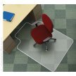 Mata pod krzesło Q-CONNECT, na dywan, kszatałt T, wym. 1143x1346mm, grub. 2,5mm, PVC 