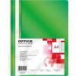 Skoroszyt miękki OFFICE PRODUCTS PP A4 zielony (25szt) 