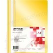 Skoroszyt miękki OFFICE PRODUCTS PP A4 żółty (25szt) 