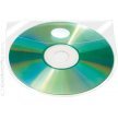 Kieszeń samoprzylepna Q-CONNECT na 2-4 CD/DVD 127x127mm, transparentna (10szt) 