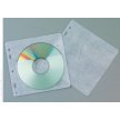 Koperta Q-CONNECT na 2xCD/DVD wpinana biała (40szt) 