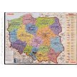 Podkładka na biurko ESSELTE Mapa Polski 500x650mm 