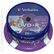 Płyta DVD-R do nadruku atr. VERBATIM 4,7GB cake (25szt) 