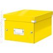 Pudło archiwizacyjne LEITZ Click&Store WOW do formatu A5, żółte 
